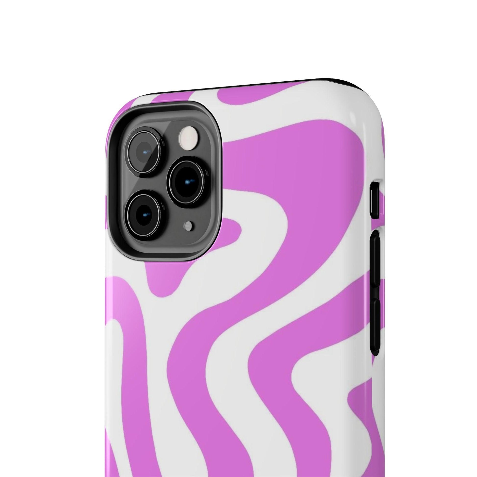 Lilac Swirl Fusion Tough iPhone Cases - SmartHomeGoodies