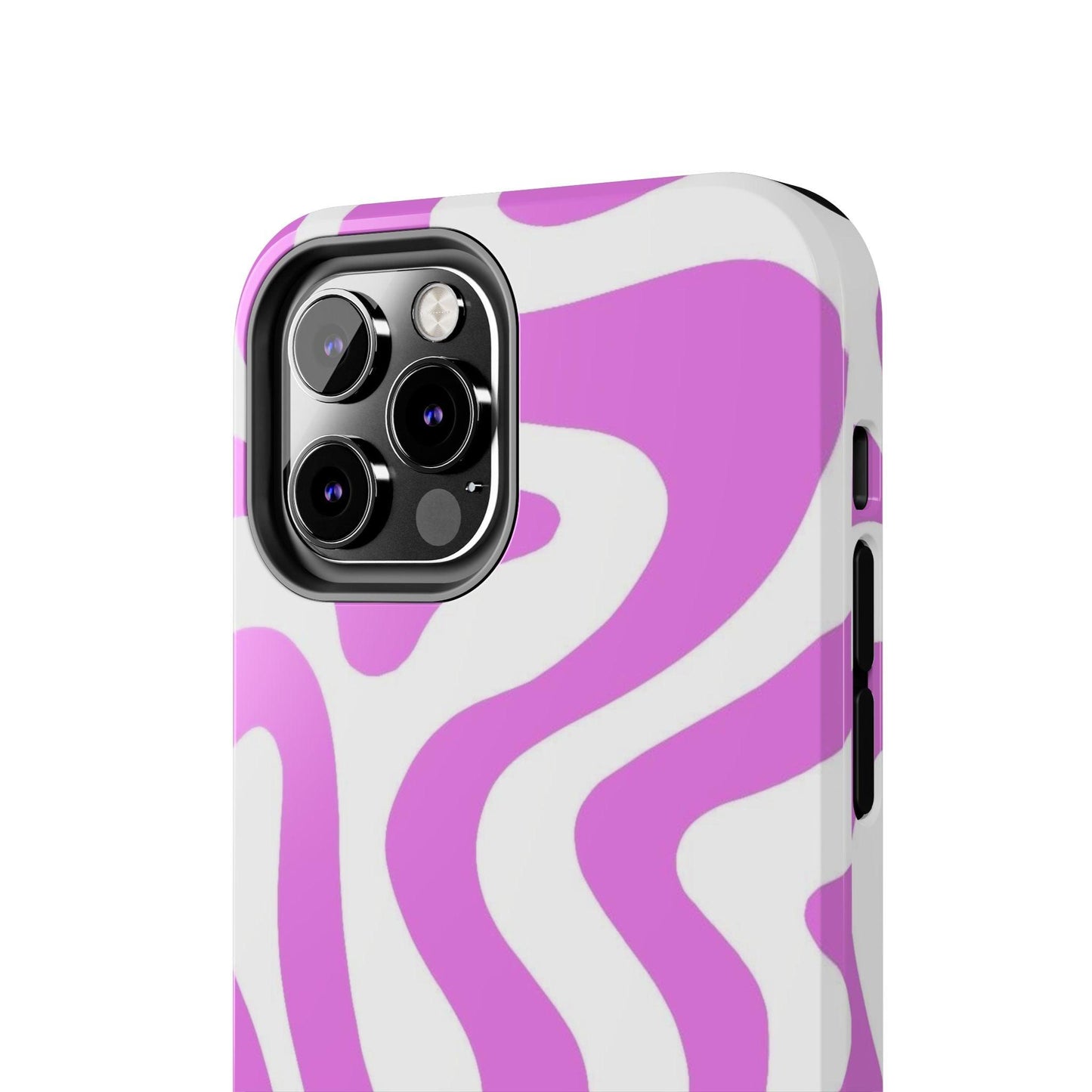 Lilac Swirl Fusion Tough iPhone Cases - SmartHomeGoodies