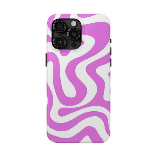 Lilac Swirl Fusion Tough iPhone Cases - SmartHomeGoodies