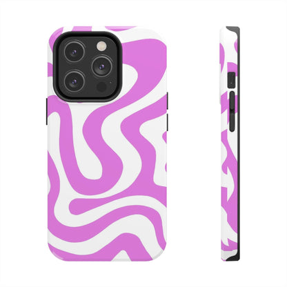 Lilac Swirl Fusion Tough iPhone Cases - SmartHomeGoodies