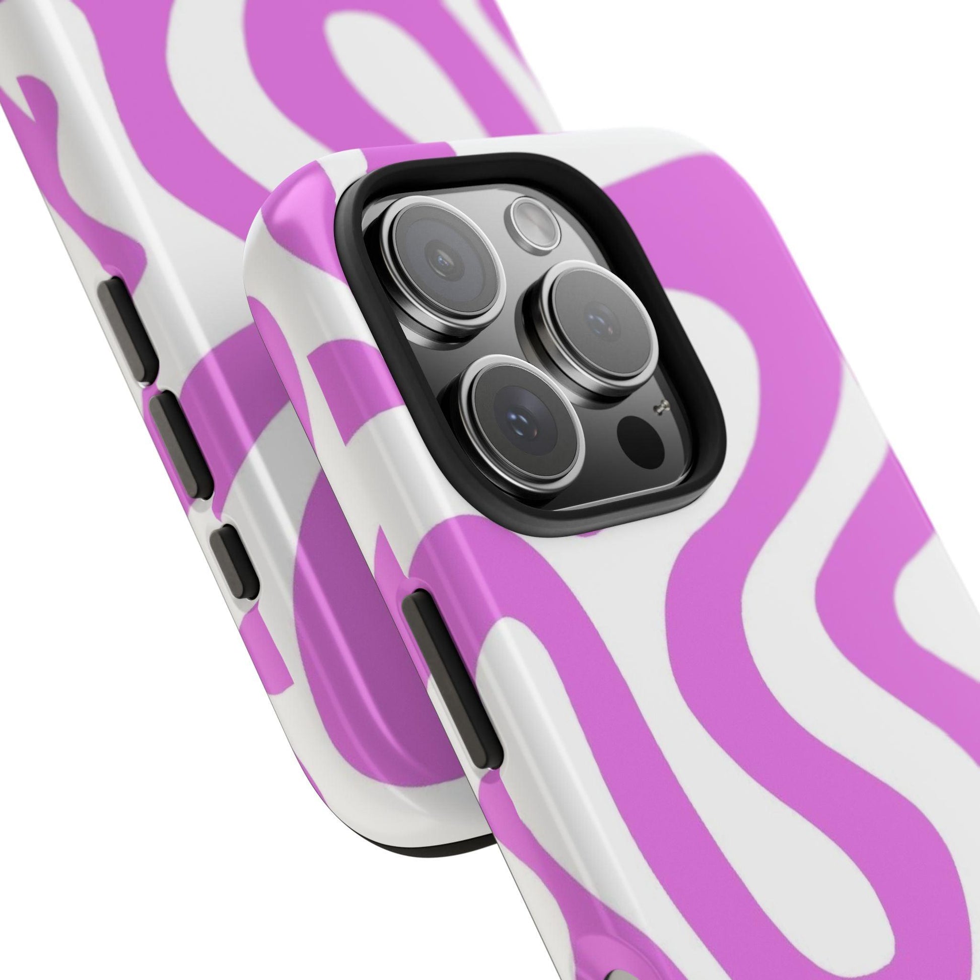 Lilac Swirl Fusion Tough iPhone Cases - SmartHomeGoodies