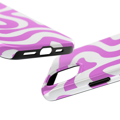 Lilac Swirl Fusion Tough iPhone Cases - SmartHomeGoodies