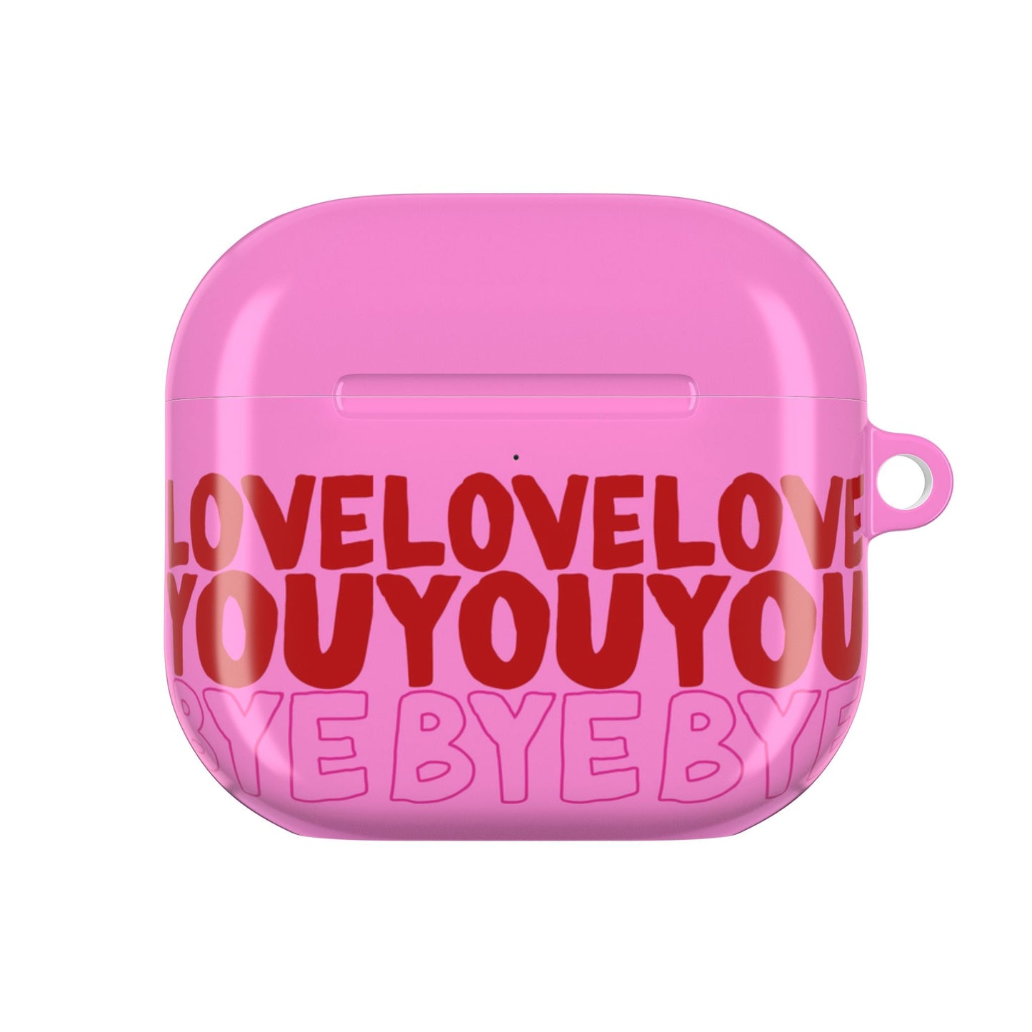 Love You Bye AirPod Case in Cute Pink - SmartHomeGoodies