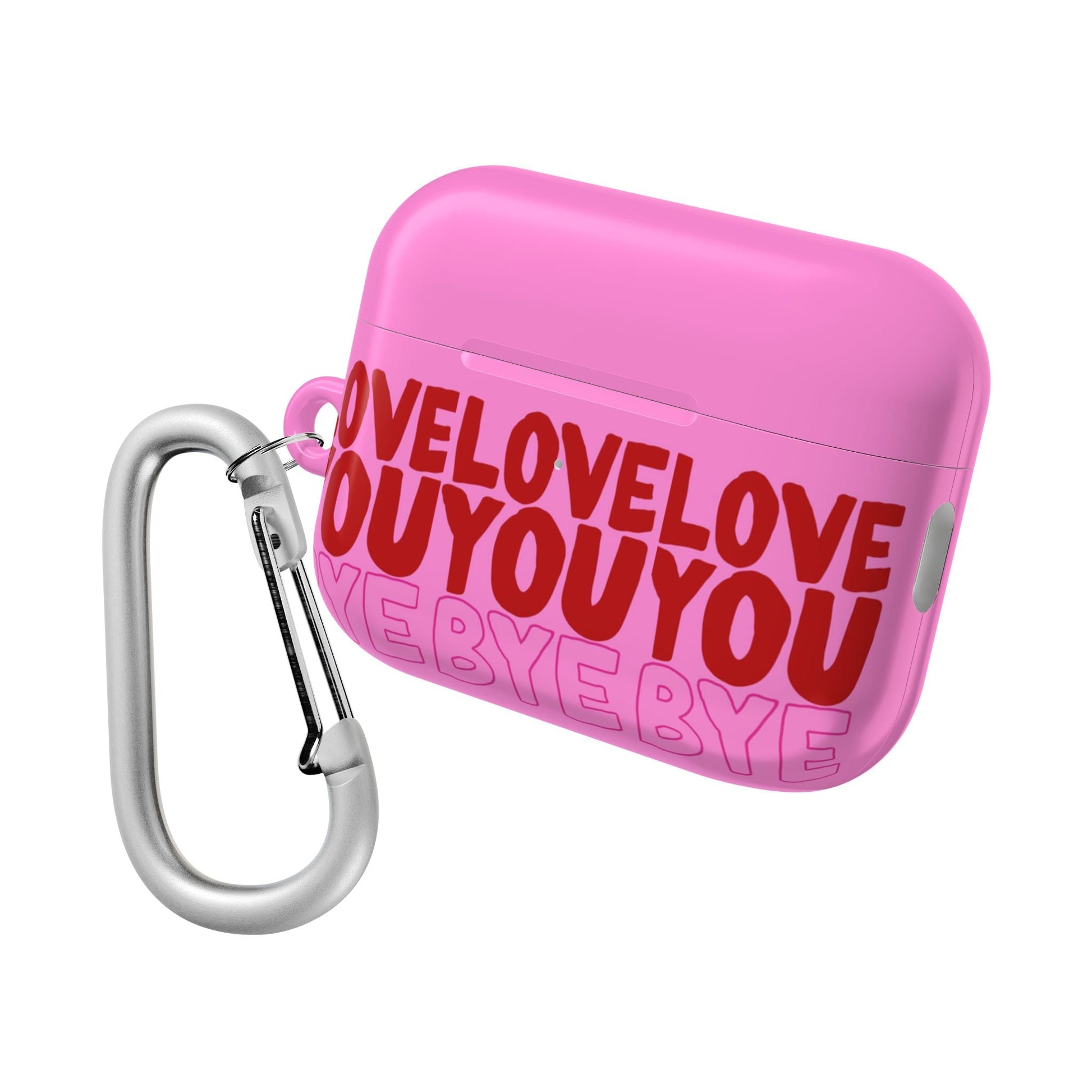 Love You Bye AirPod Case in Cute Pink - SmartHomeGoodies
