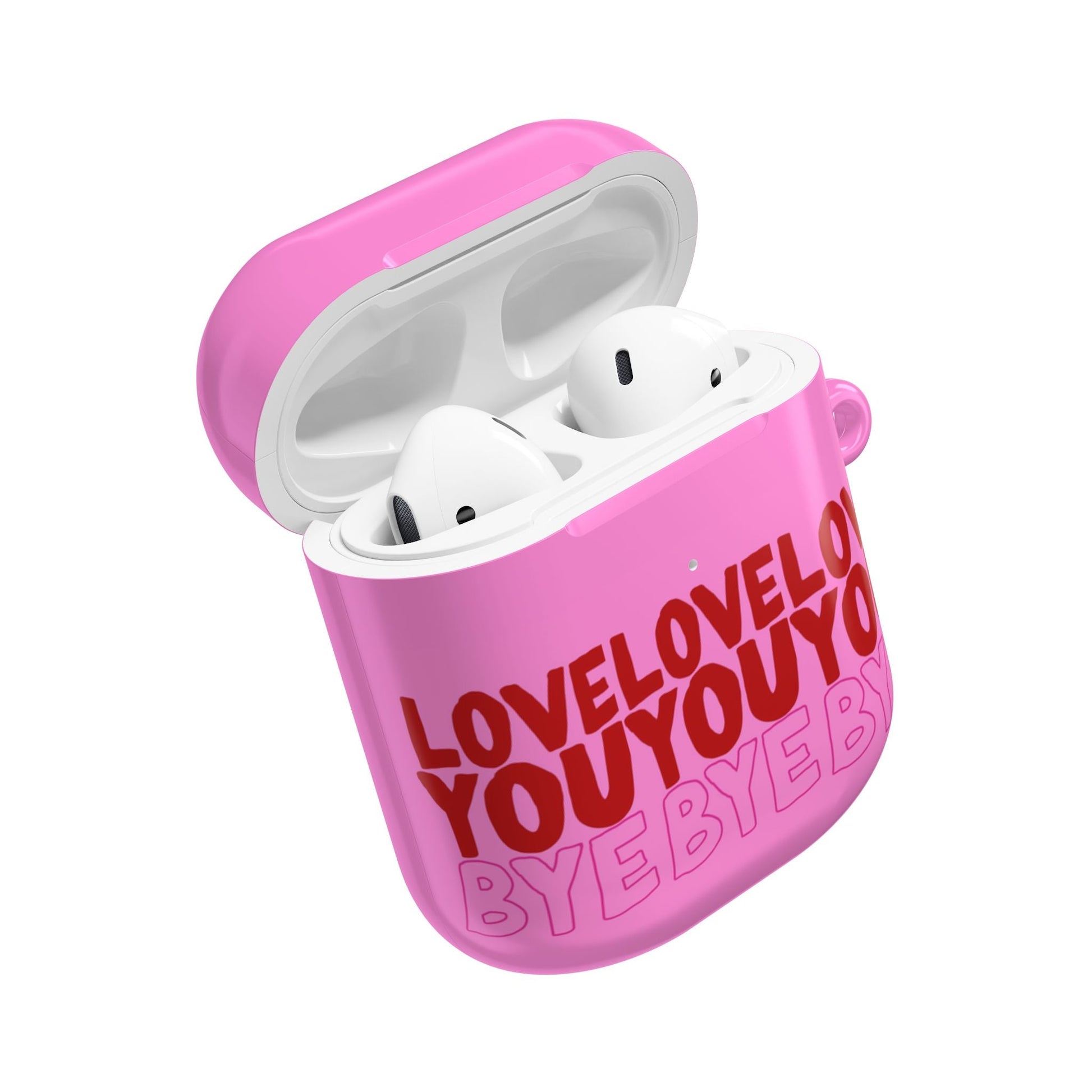 Love You Bye AirPod Case in Cute Pink - SmartHomeGoodies