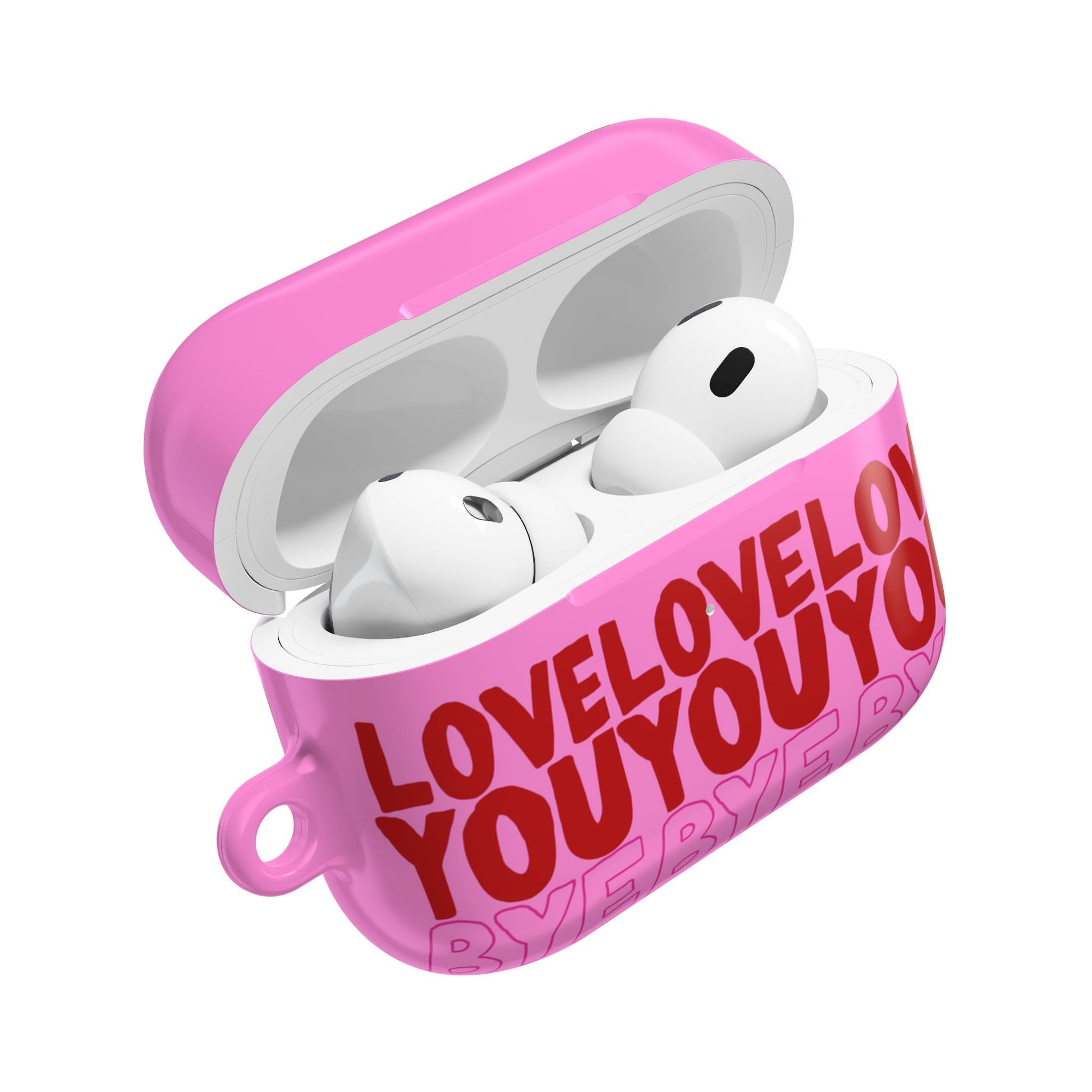 Love You Bye AirPod Case in Cute Pink - SmartHomeGoodies