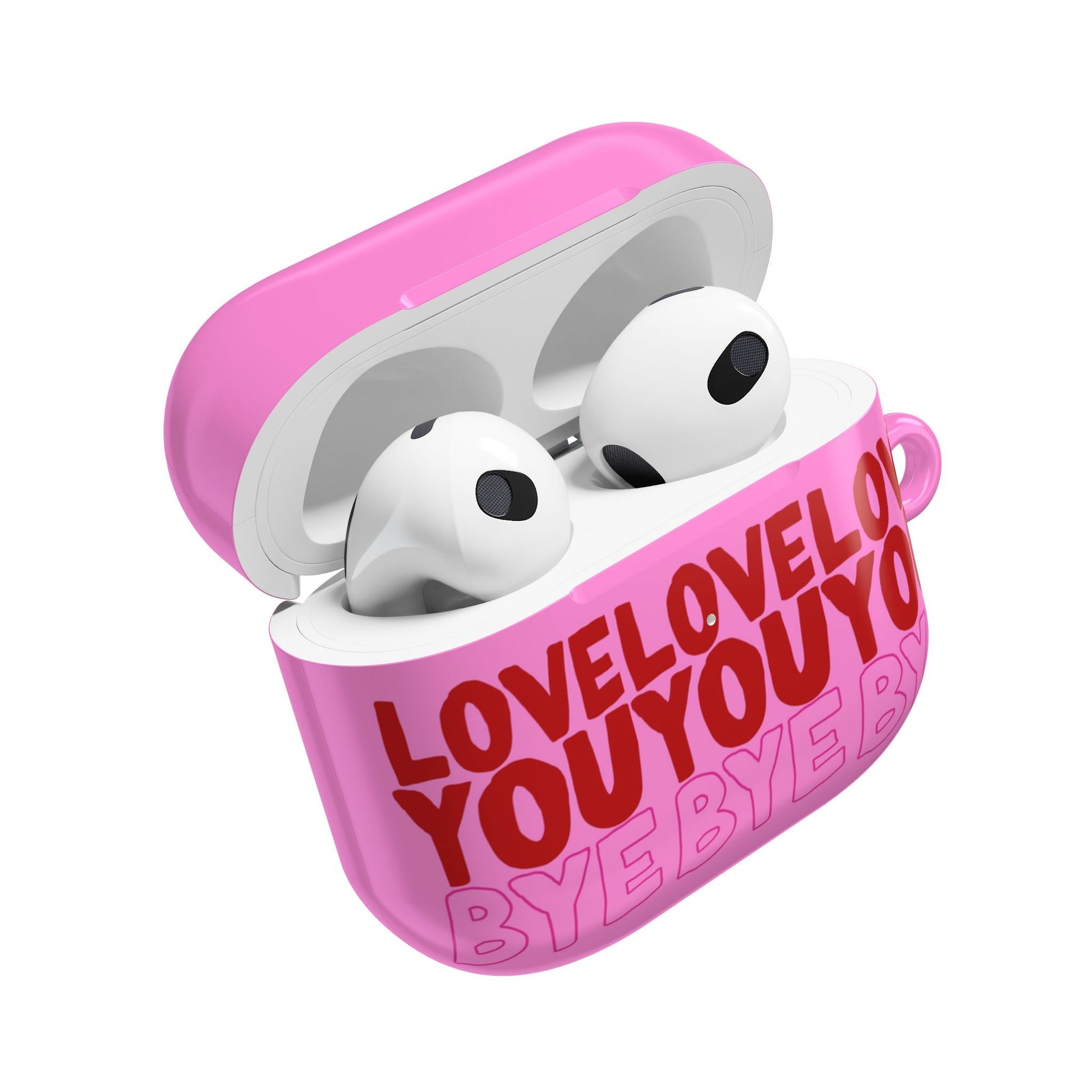 Love You Bye AirPod Case in Cute Pink - SmartHomeGoodies