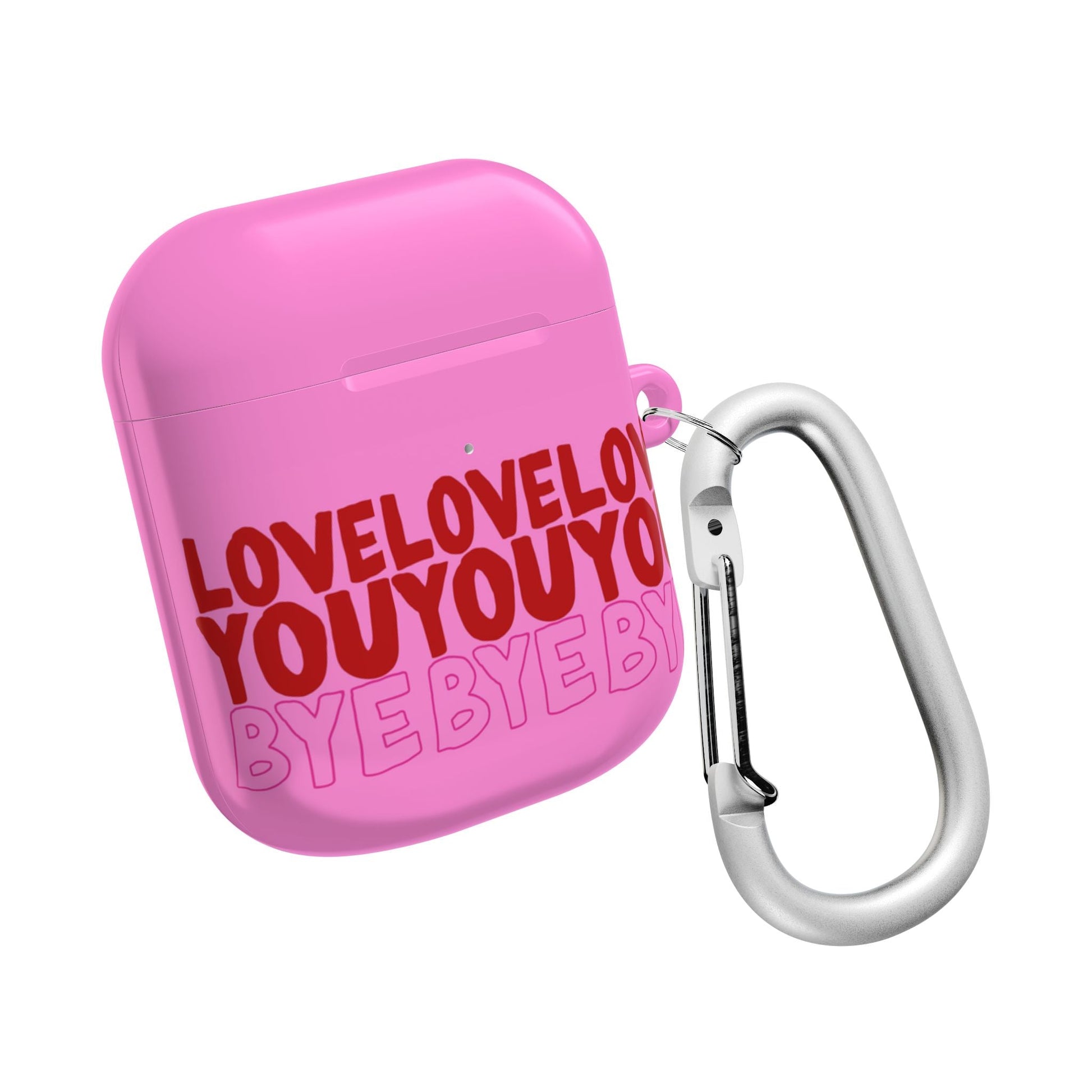 Love You Bye AirPod Case in Cute Pink - SmartHomeGoodies