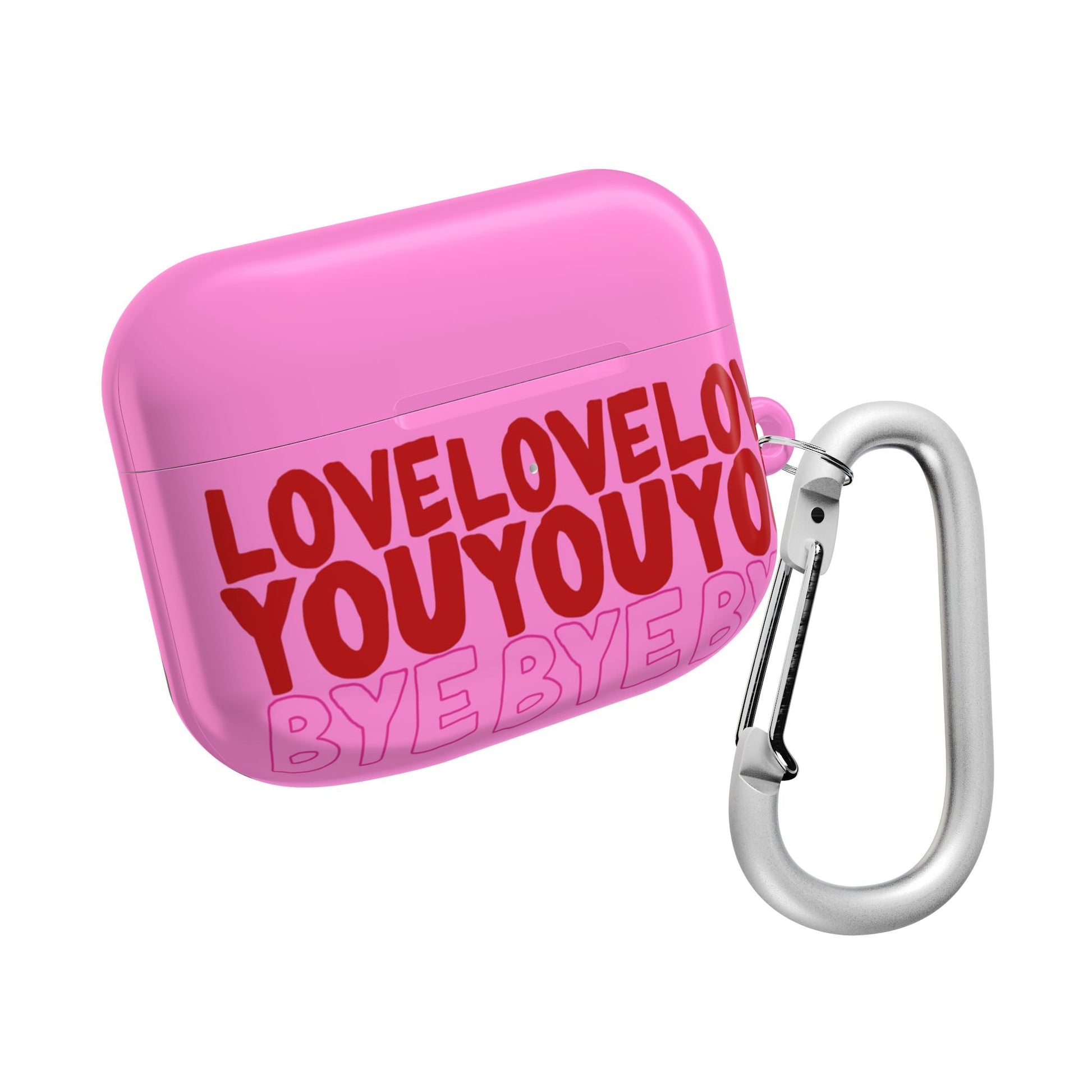 Love You Bye AirPod Case in Cute Pink - SmartHomeGoodies
