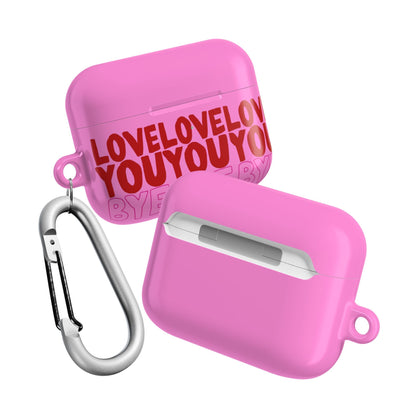 Love You Bye AirPod Case in Cute Pink - SmartHomeGoodies