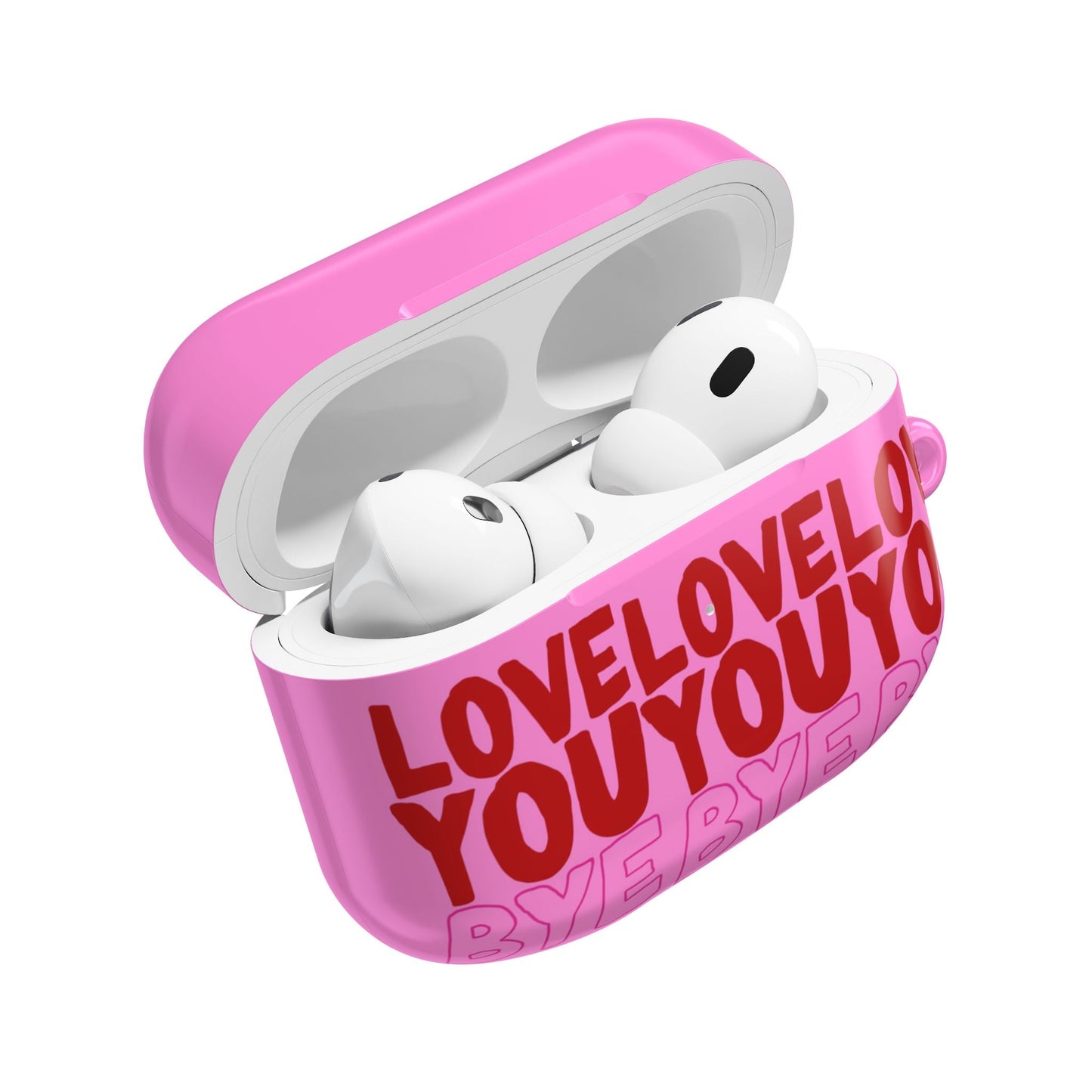 Love You Bye AirPod Case in Cute Pink - SmartHomeGoodies