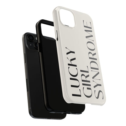 Lucky Girl Syndrome Tough iPhone Cases - SmartHomeGoodies