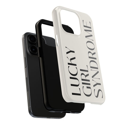 Lucky Girl Syndrome Tough iPhone Cases - SmartHomeGoodies