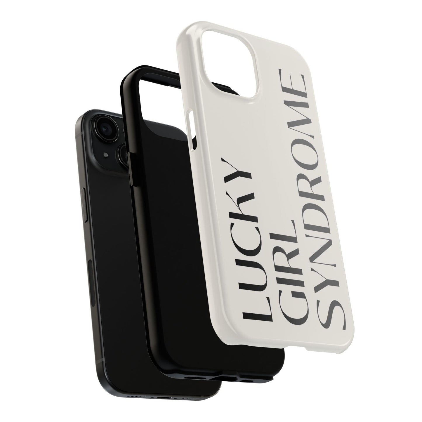 Lucky Girl Syndrome Tough iPhone Cases - SmartHomeGoodies