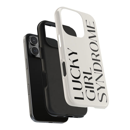 Lucky Girl Syndrome Tough iPhone Cases - SmartHomeGoodies