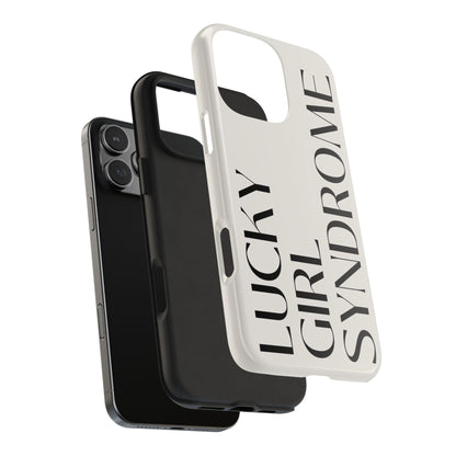 Lucky Girl Syndrome Tough iPhone Cases - SmartHomeGoodies
