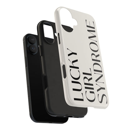 Lucky Girl Syndrome Tough iPhone Cases - SmartHomeGoodies