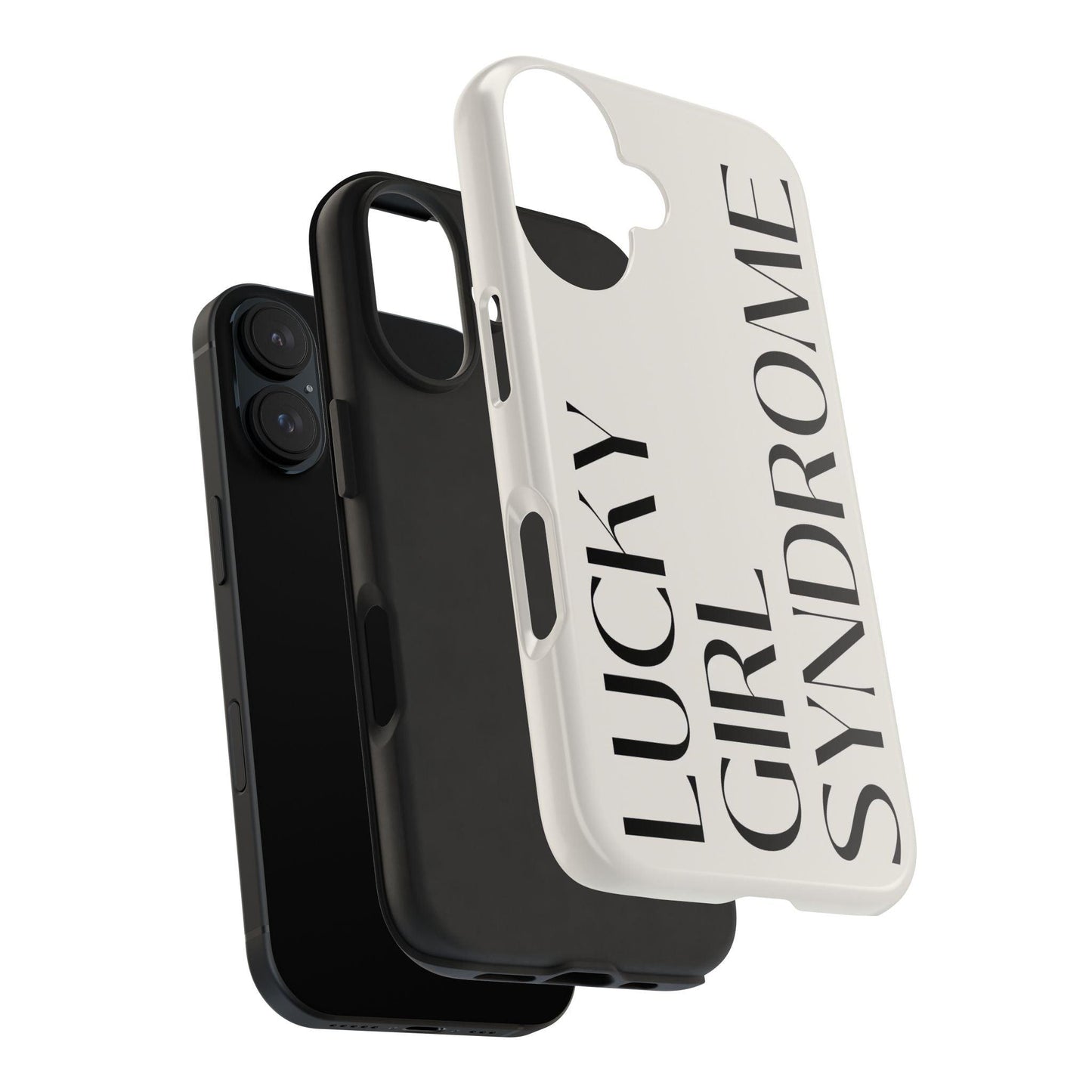 Lucky Girl Syndrome Tough iPhone Cases - SmartHomeGoodies