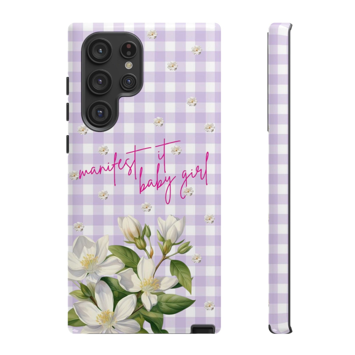 Manifest It Baby Girl Phone Case - SmartHomeGoodies