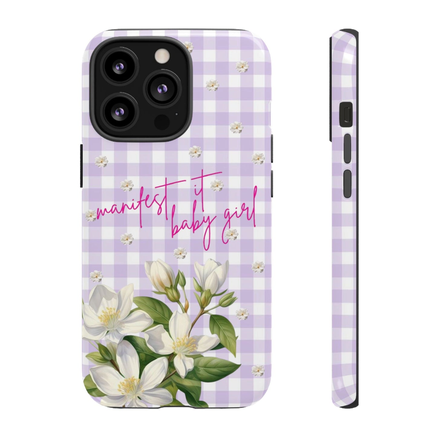 Manifest It Baby Girl Phone Case - SmartHomeGoodies