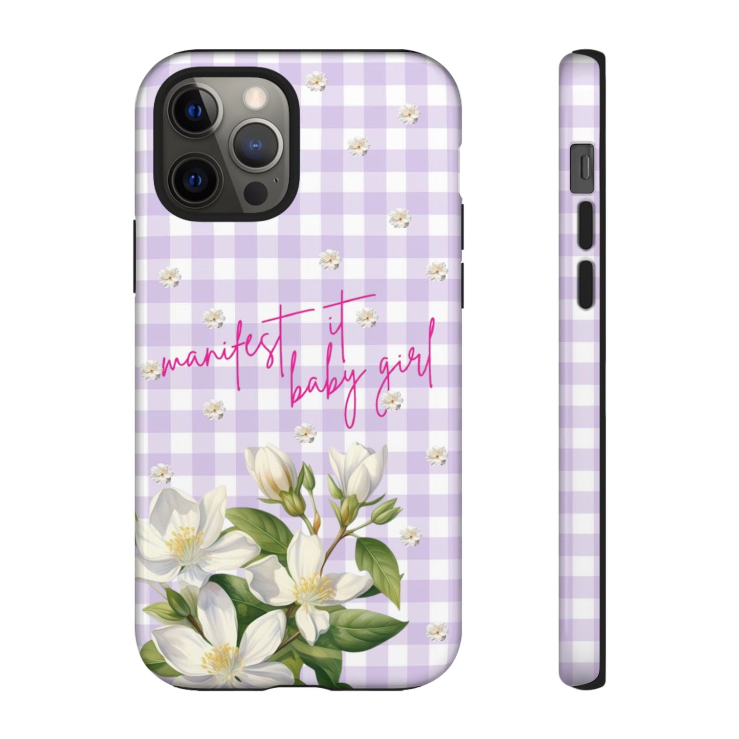 Manifest It Baby Girl Phone Case - SmartHomeGoodies