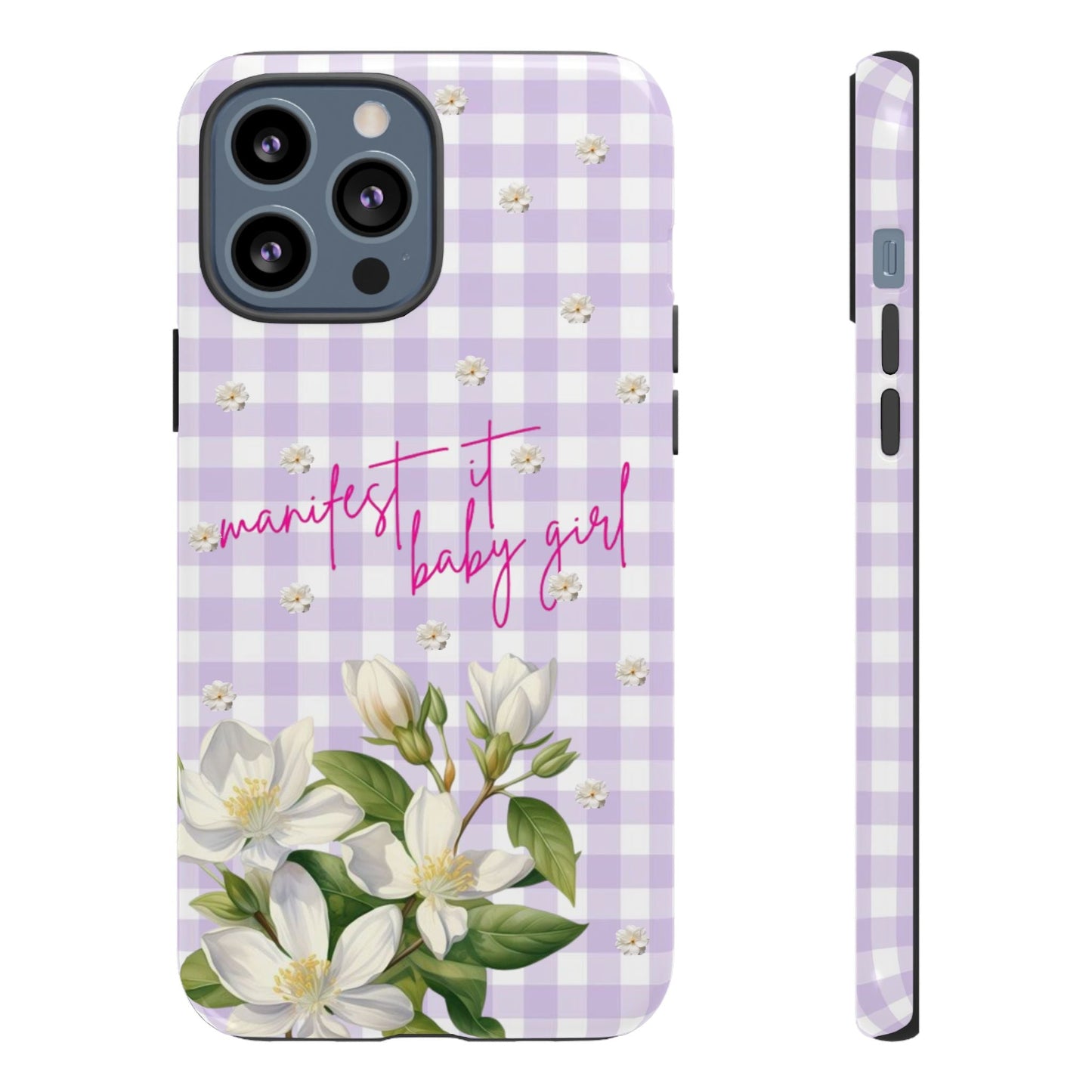 Manifest It Baby Girl Phone Case - SmartHomeGoodies