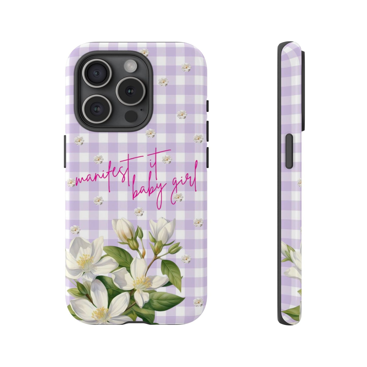 Manifest It Baby Girl Phone Case - SmartHomeGoodies