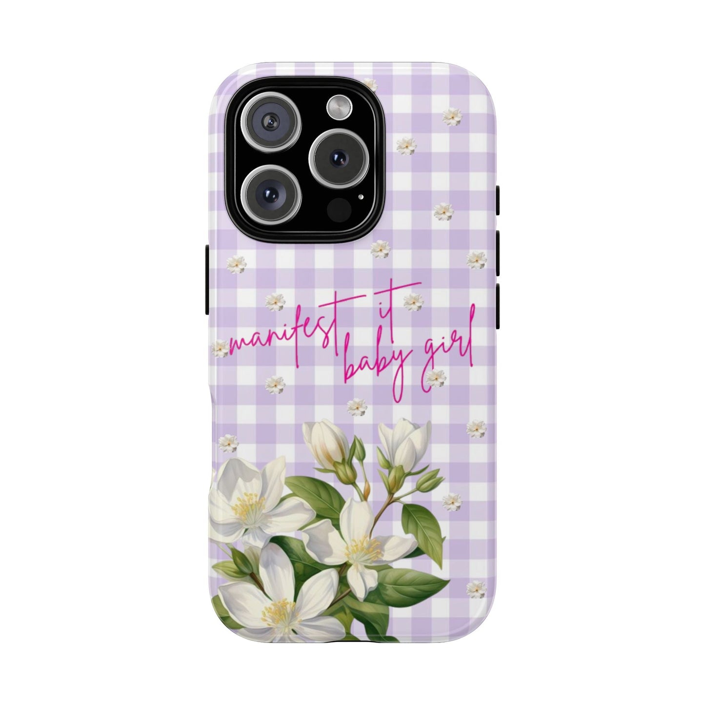 Manifest It Baby Girl Phone Case - SmartHomeGoodies