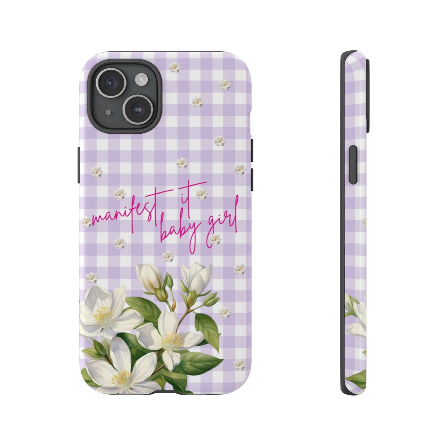 Manifest It Baby Girl Phone Case - SmartHomeGoodies