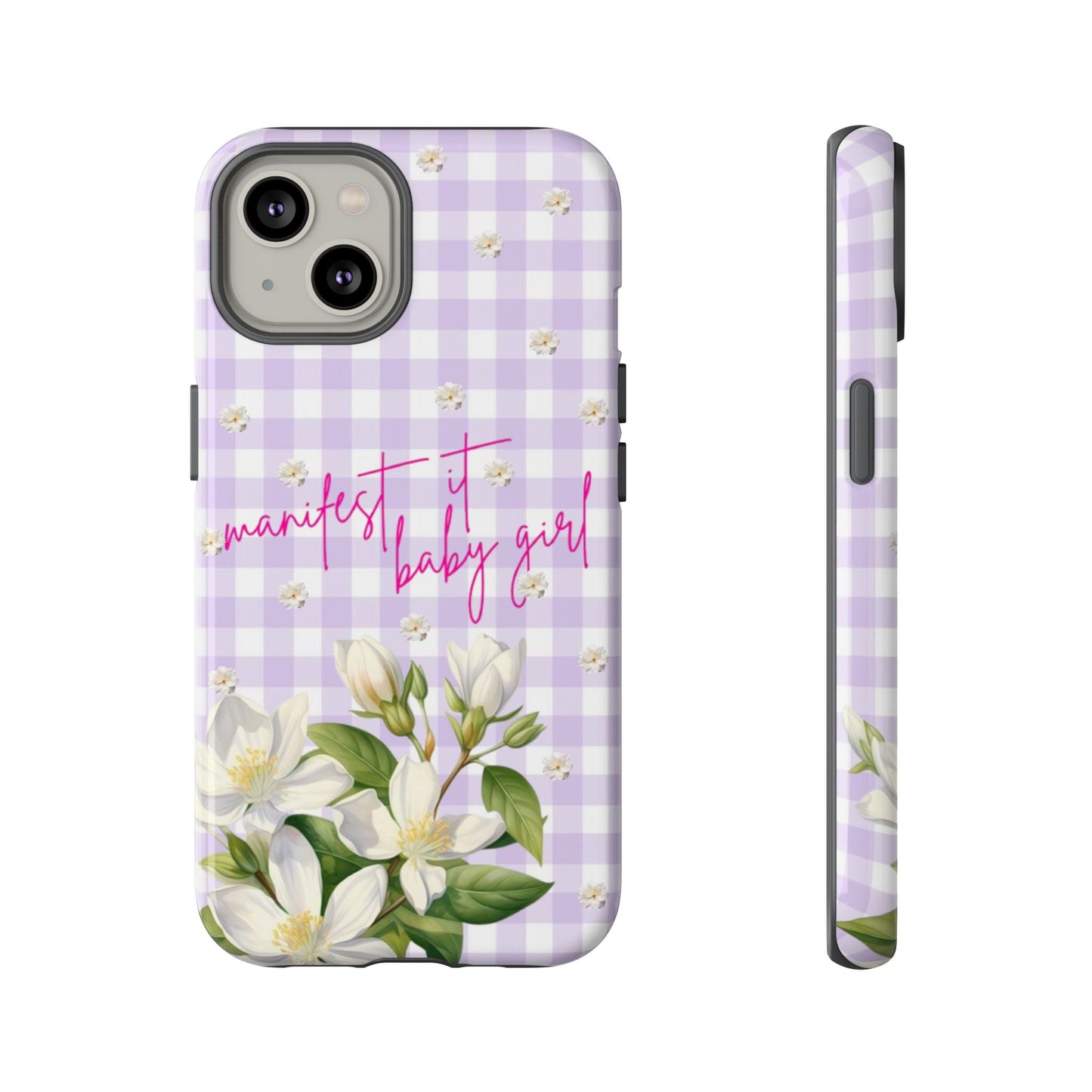 Manifest It Baby Girl Phone Case - SmartHomeGoodies