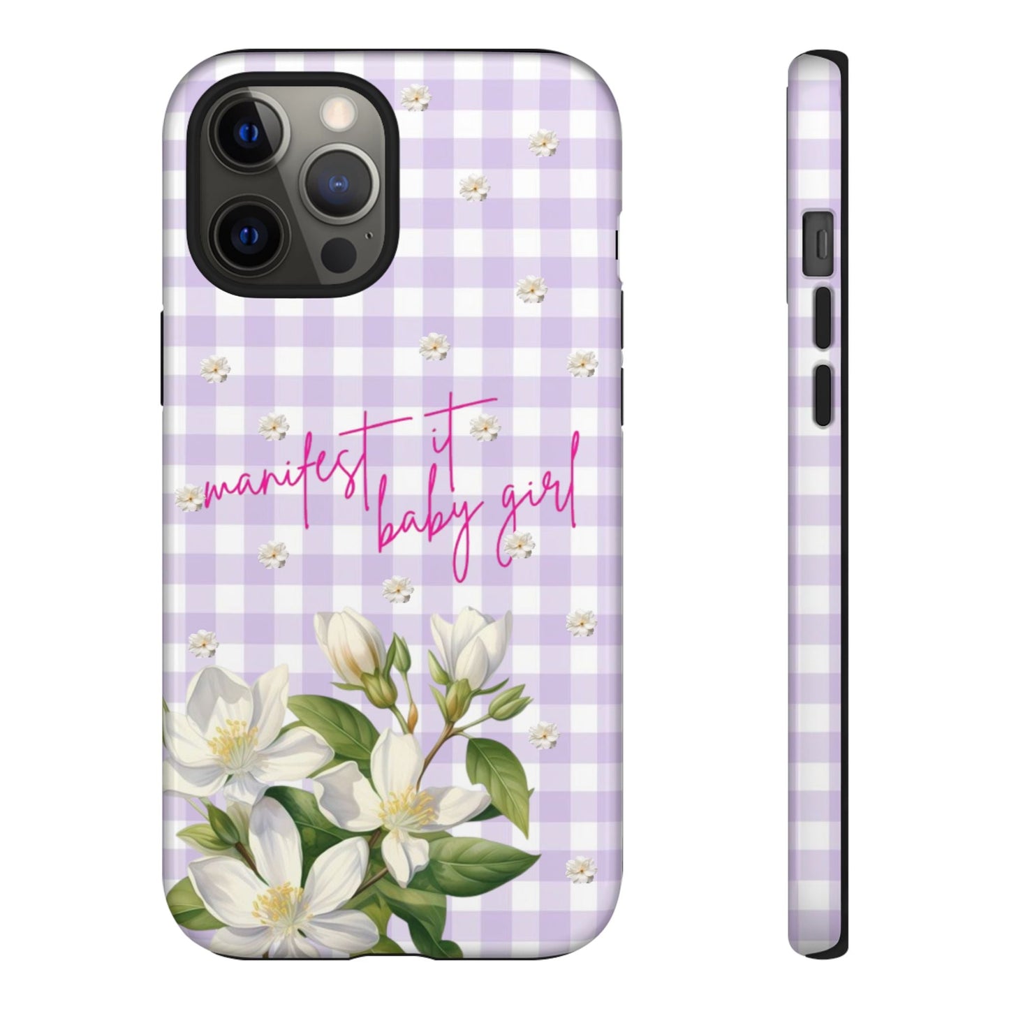 Manifest It Baby Girl Phone Case - SmartHomeGoodies
