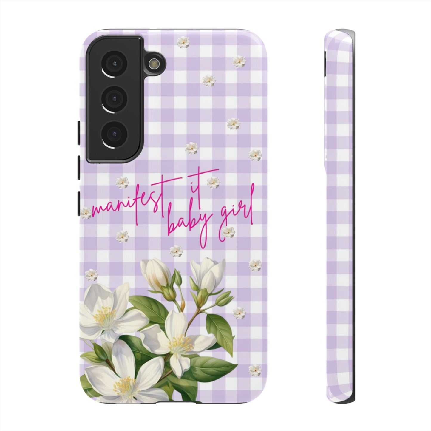 Manifest It Baby Girl Phone Case - SmartHomeGoodies