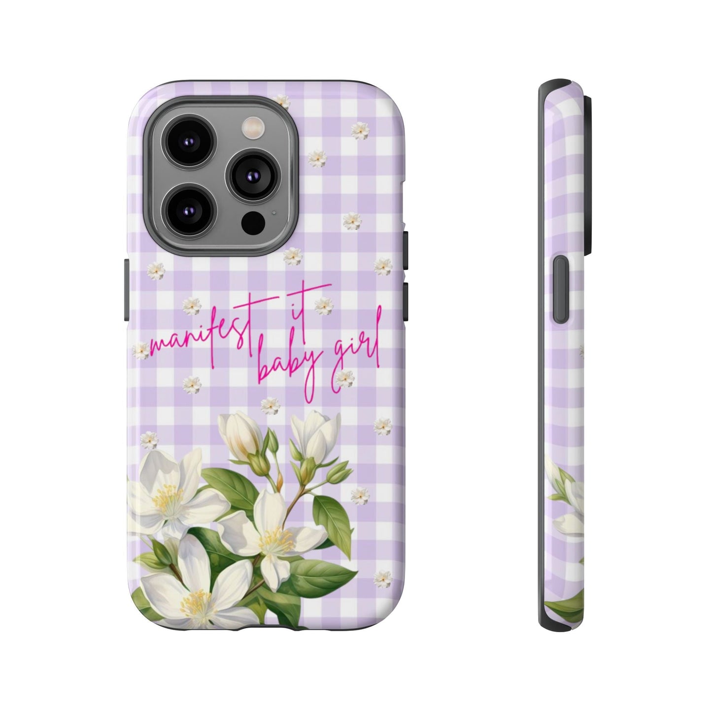 Manifest It Baby Girl Phone Case - SmartHomeGoodies