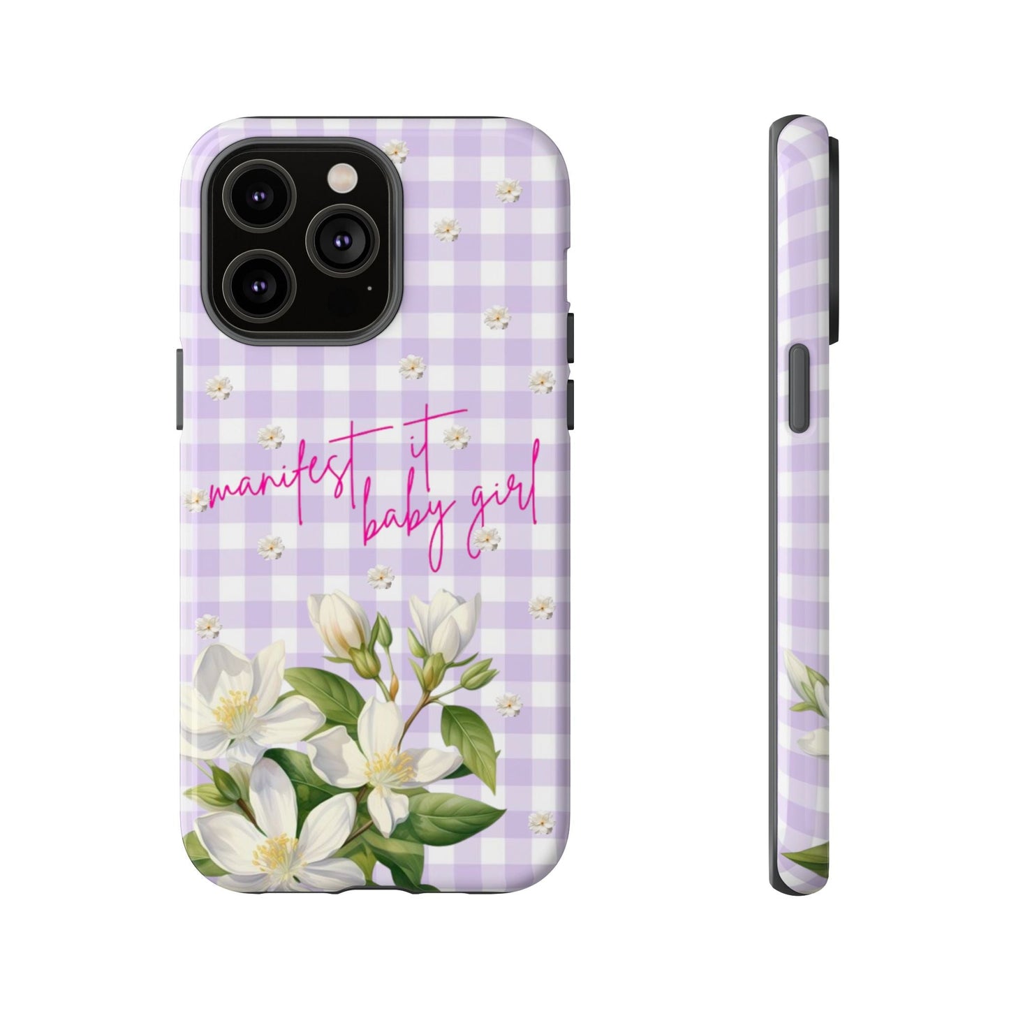 Manifest It Baby Girl Phone Case - SmartHomeGoodies