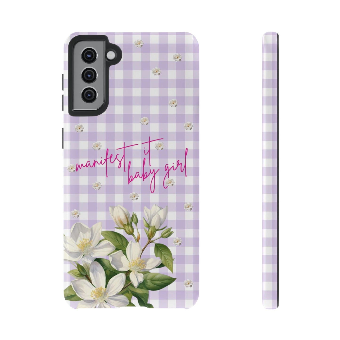 Manifest It Baby Girl Phone Case - SmartHomeGoodies