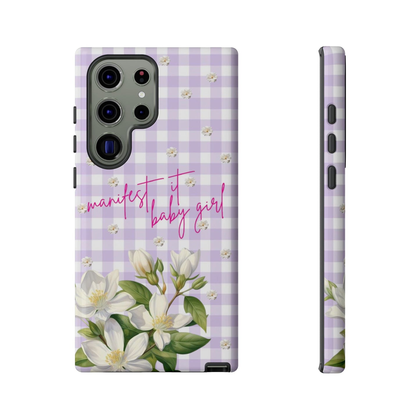 Manifest It Baby Girl Phone Case - SmartHomeGoodies