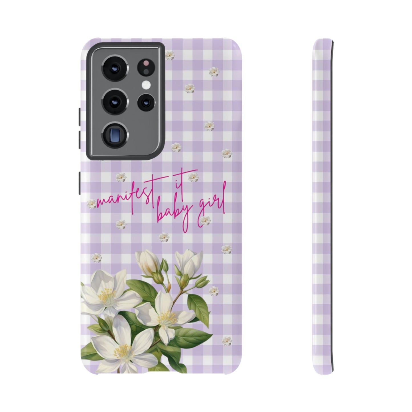 Manifest It Baby Girl Phone Case - SmartHomeGoodies