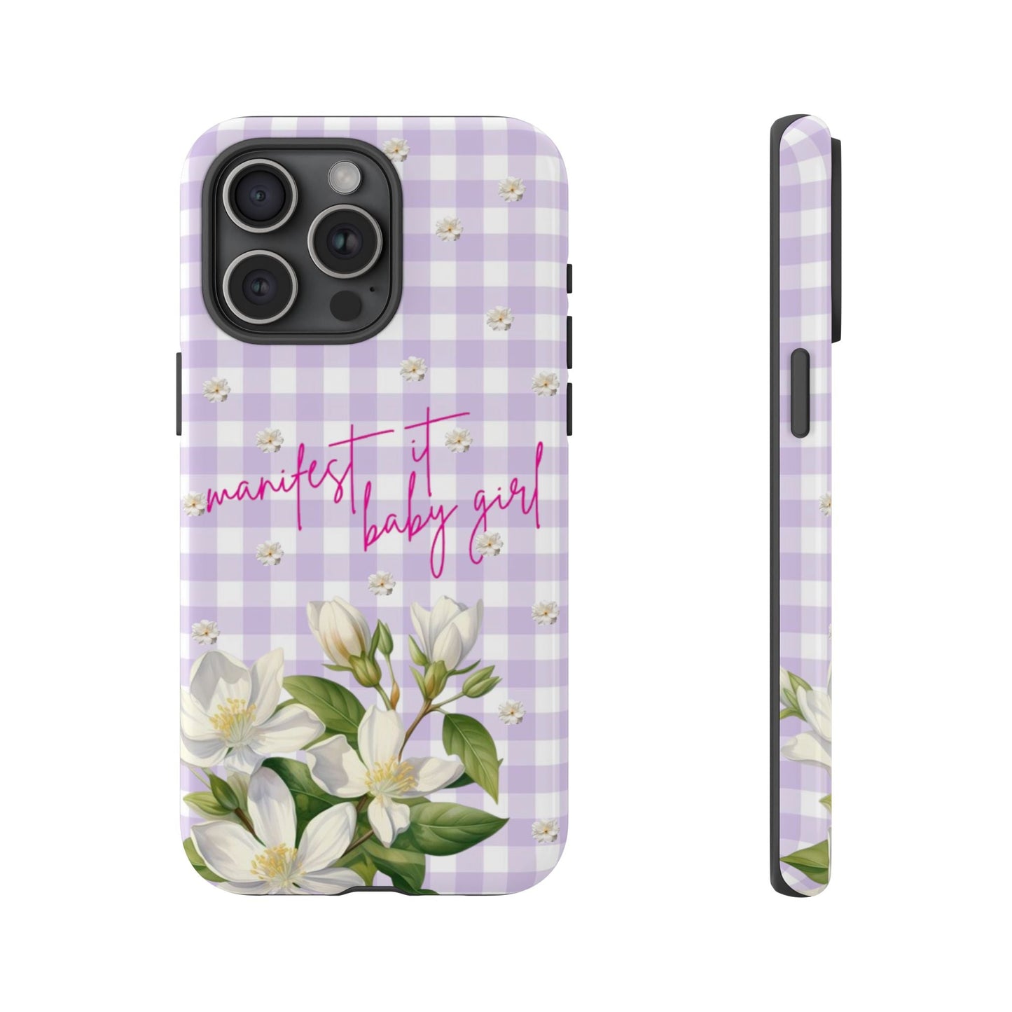 Manifest It Baby Girl Phone Case - SmartHomeGoodies