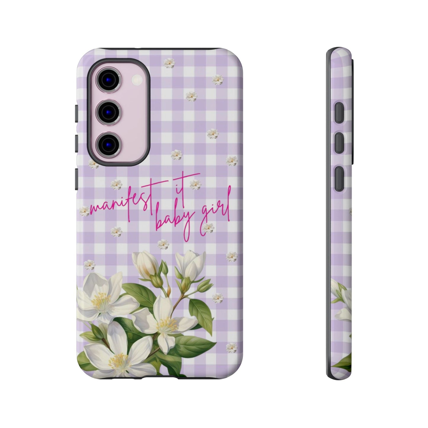 Manifest It Baby Girl Phone Case - SmartHomeGoodies