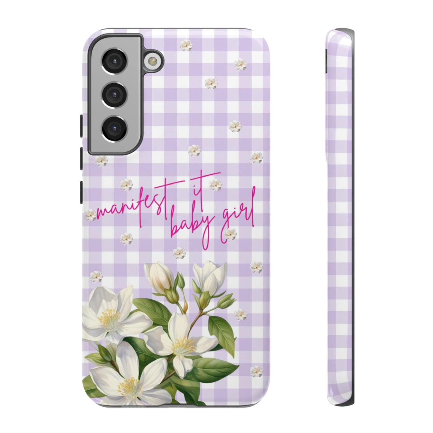 Manifest It Baby Girl Phone Case - SmartHomeGoodies