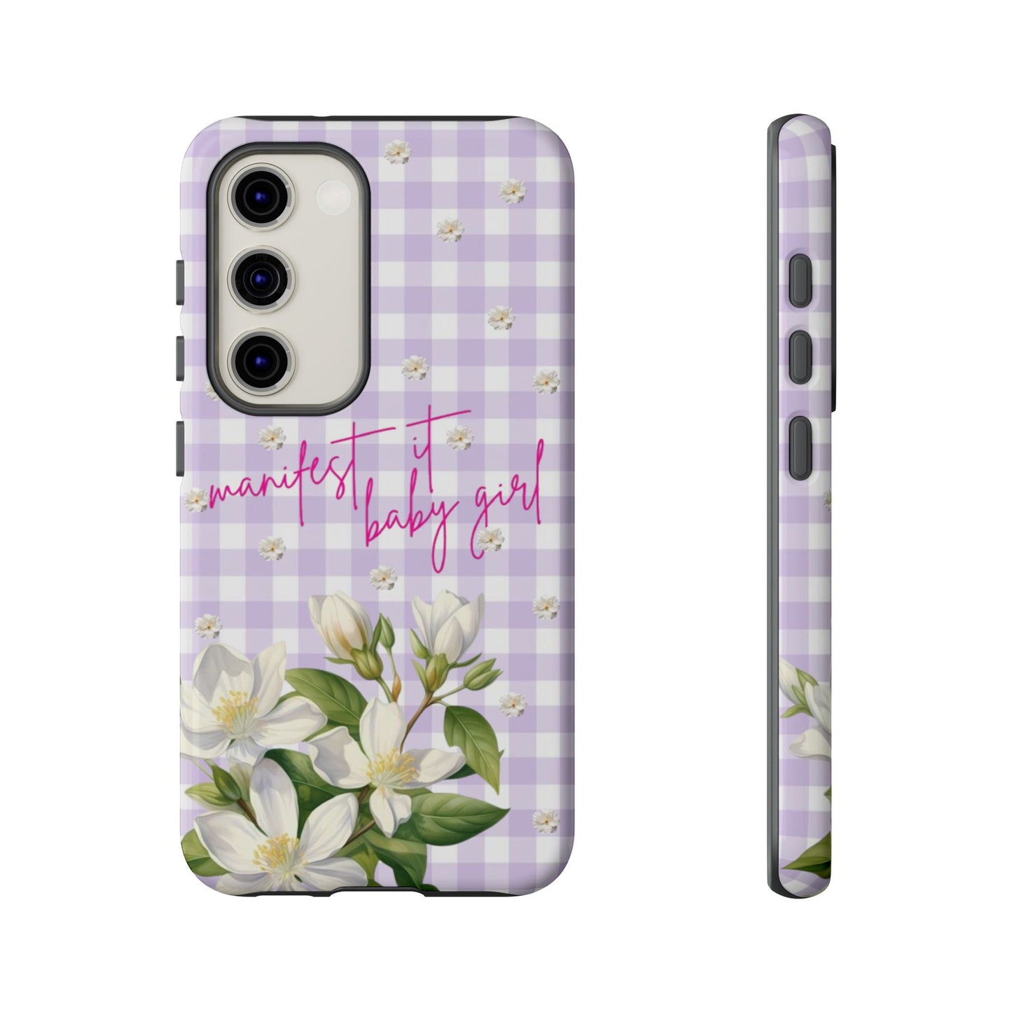 Manifest It Baby Girl Phone Case - SmartHomeGoodies