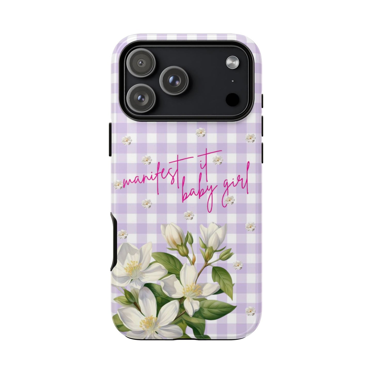 Manifest It Baby Girl Phone Case - SmartHomeGoodies