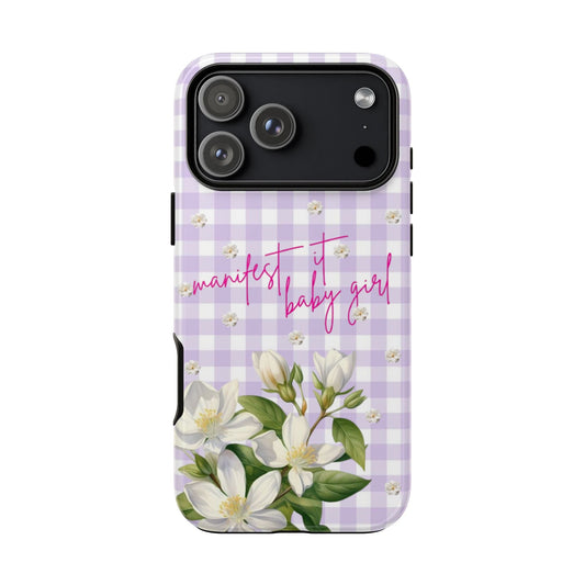 Manifest It Baby Girl Phone Case - SmartHomeGoodies