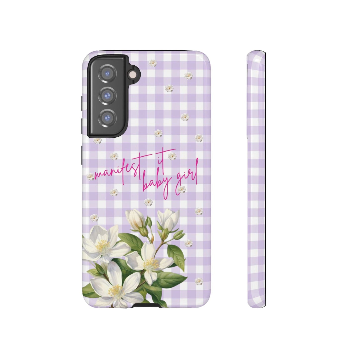 Manifest It Baby Girl Phone Case - SmartHomeGoodies