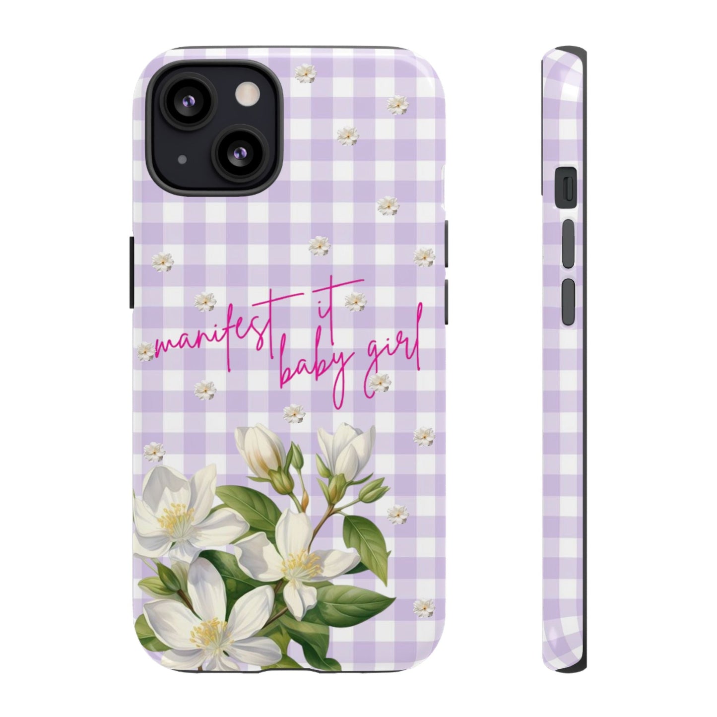 Manifest It Baby Girl Phone Case - SmartHomeGoodies