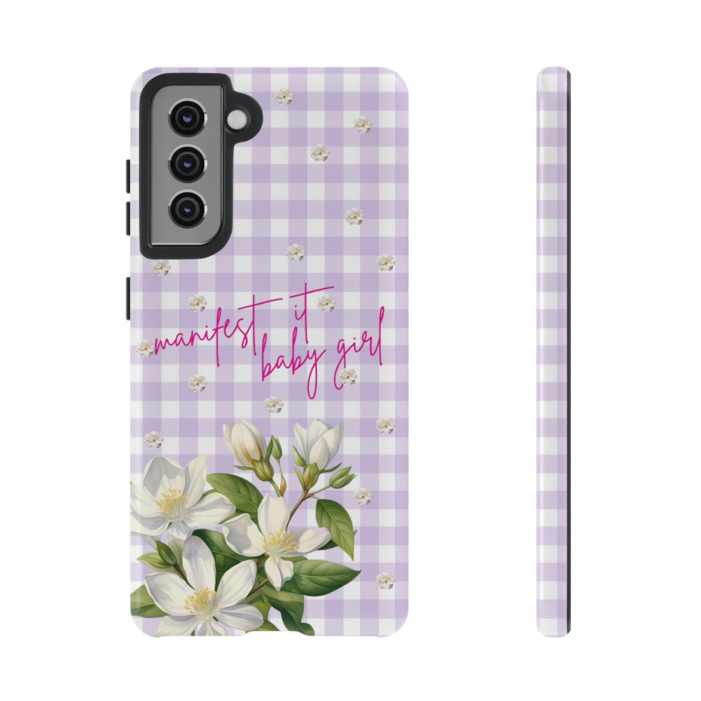 Manifest It Baby Girl Phone Case - SmartHomeGoodies