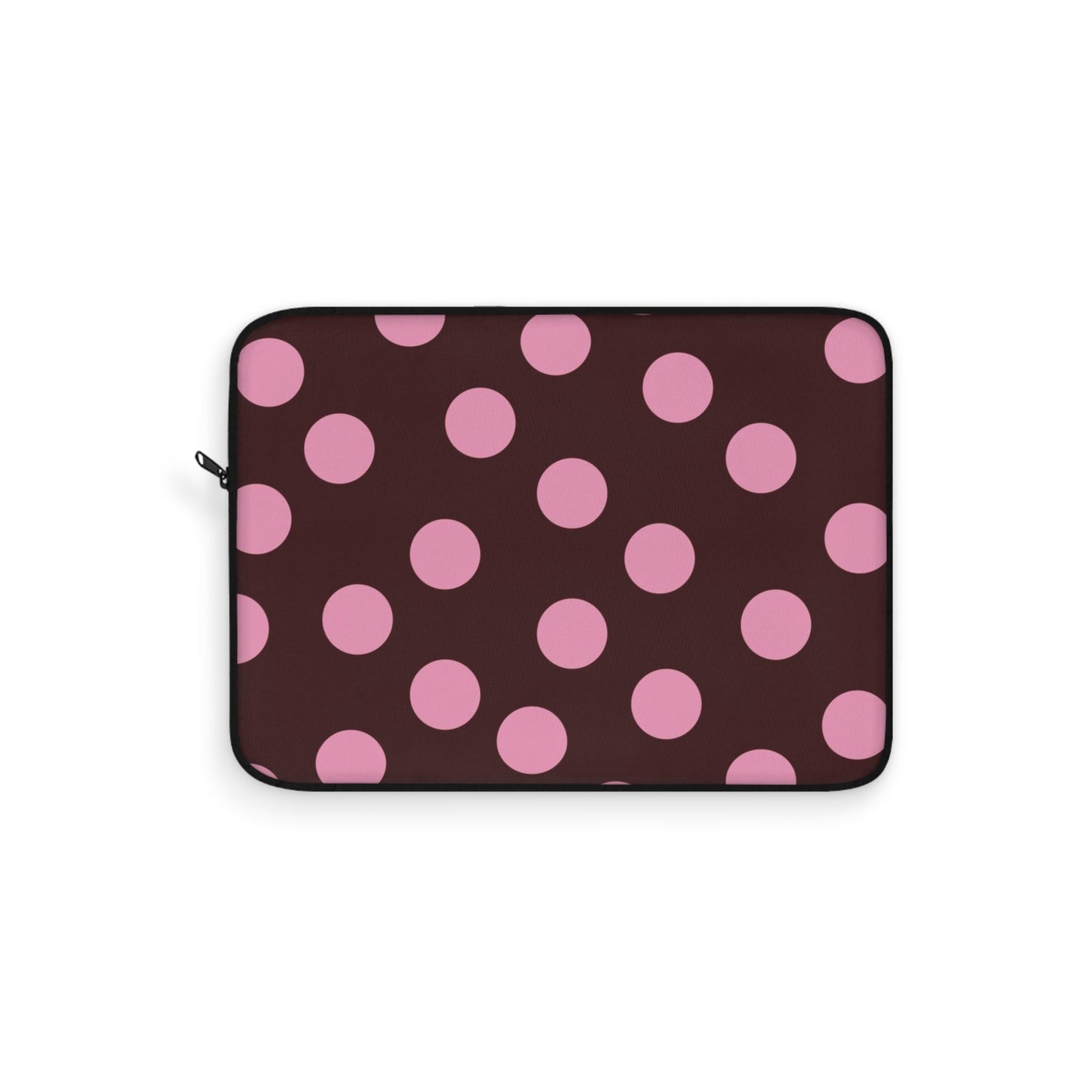 Maroon Pink Polka Dot Laptop Sleeve - SmartHomeGoodies