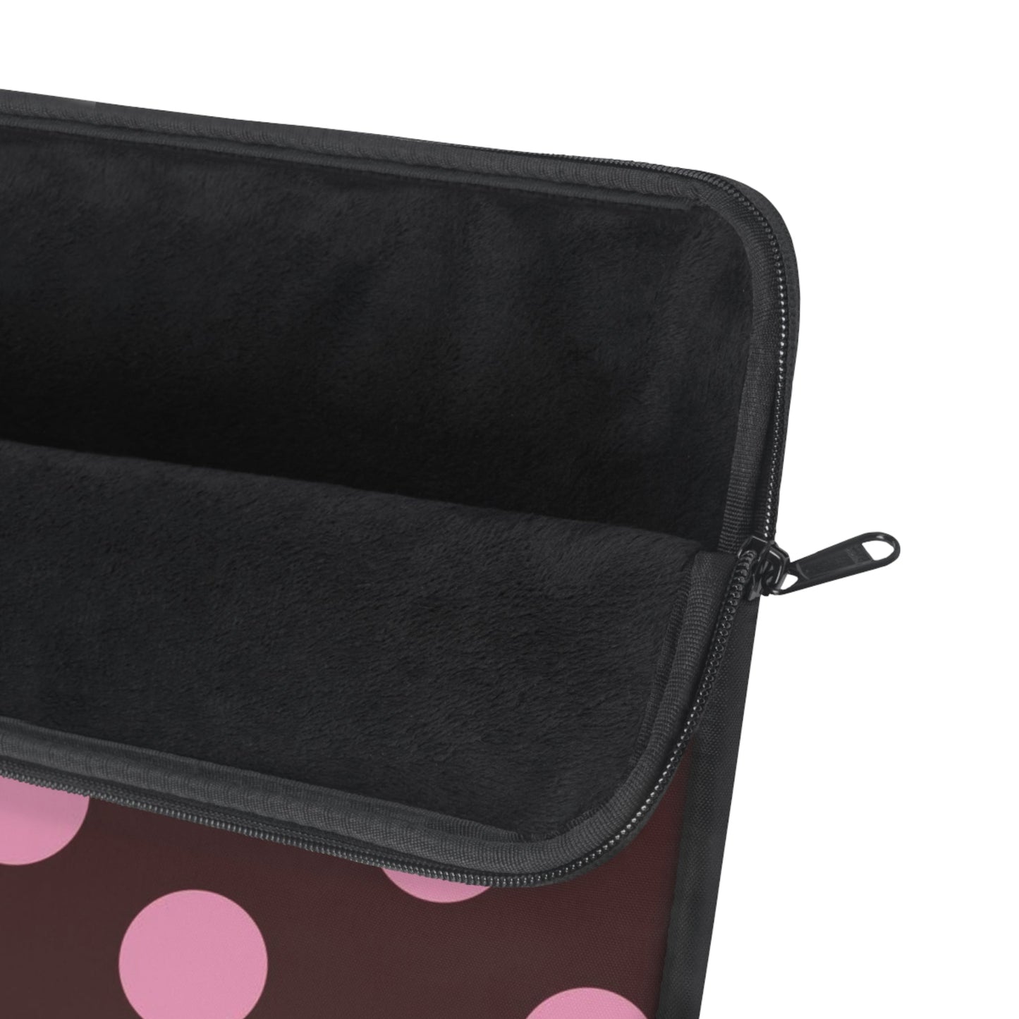 Maroon Pink Polka Dot Laptop Sleeve - SmartHomeGoodies