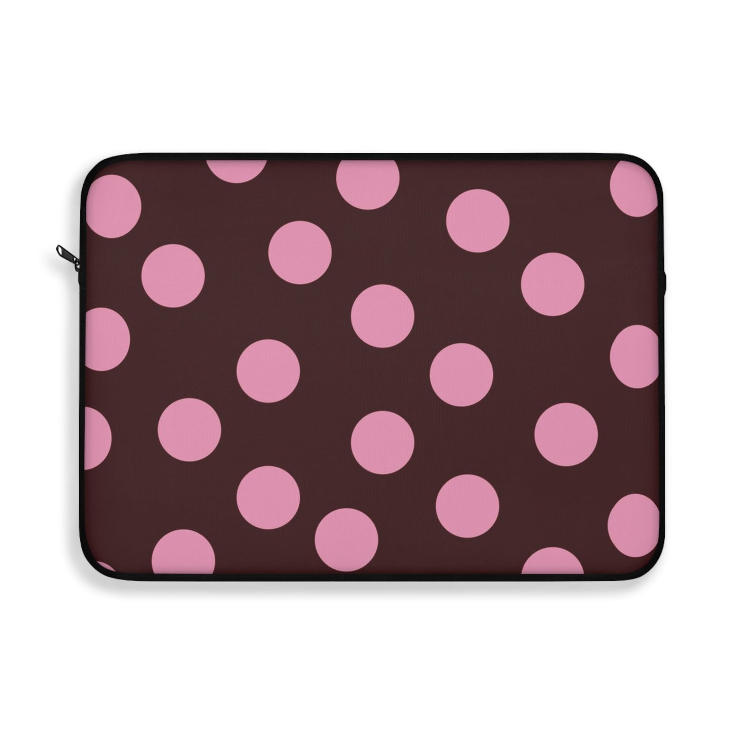Maroon Pink Polka Dot Laptop Sleeve - SmartHomeGoodies