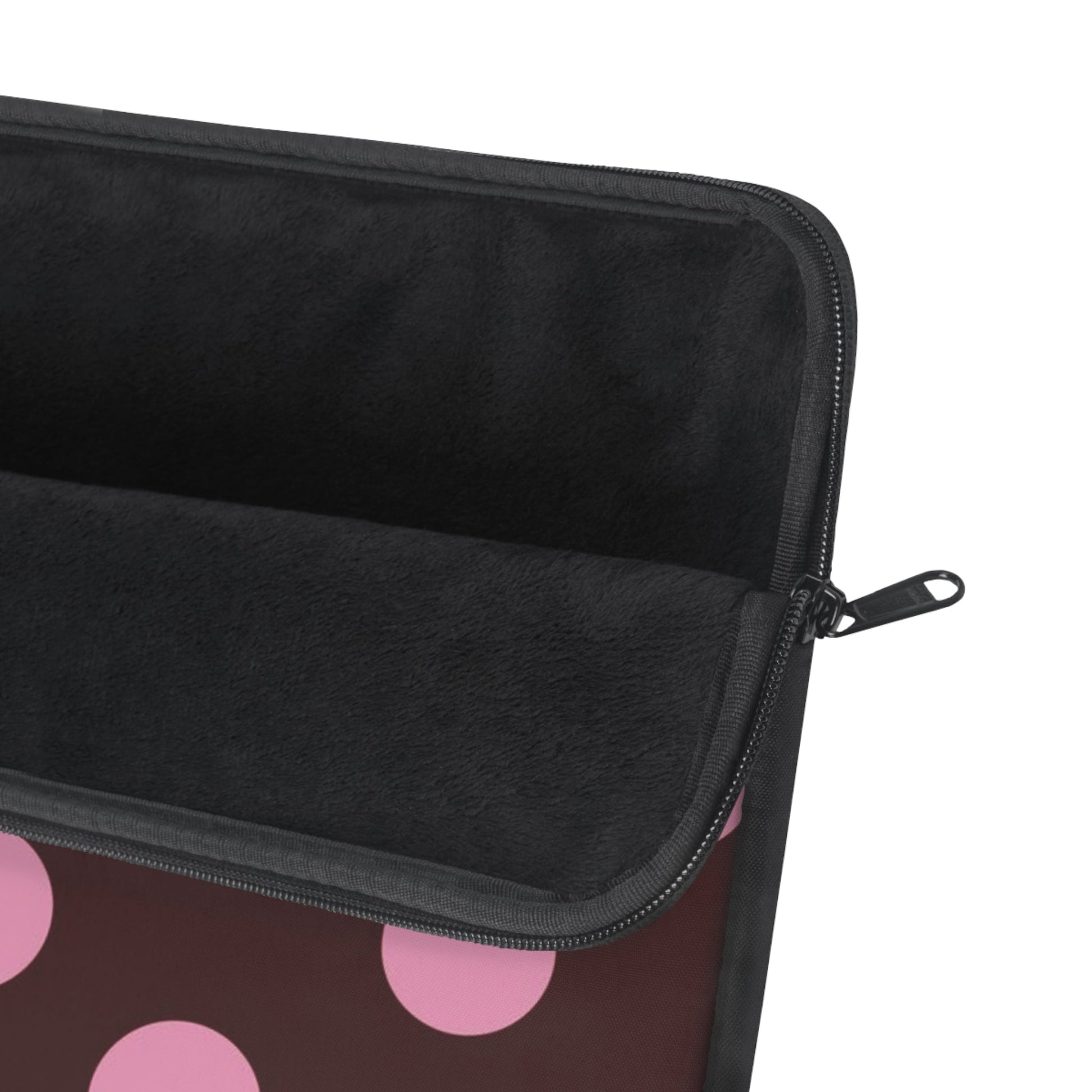 Maroon Pink Polka Dot Laptop Sleeve - SmartHomeGoodies